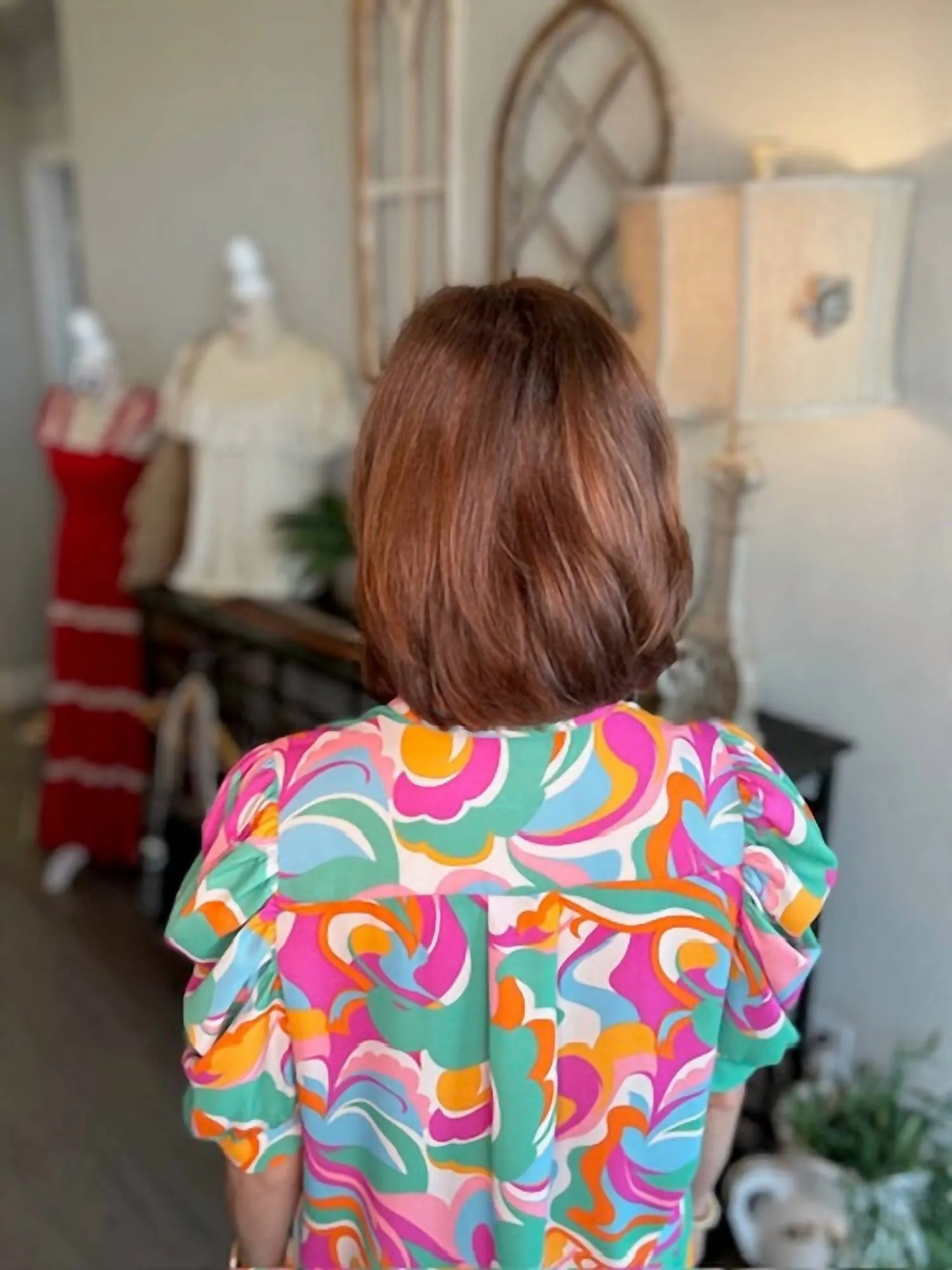 Adrienne - Adia Puff Sleeve Top