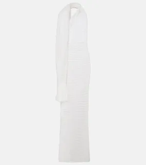 Alaia Scarf-detail maxi dress
