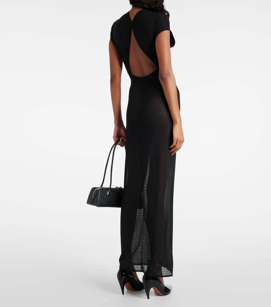 Alaia Sheer maxi dress