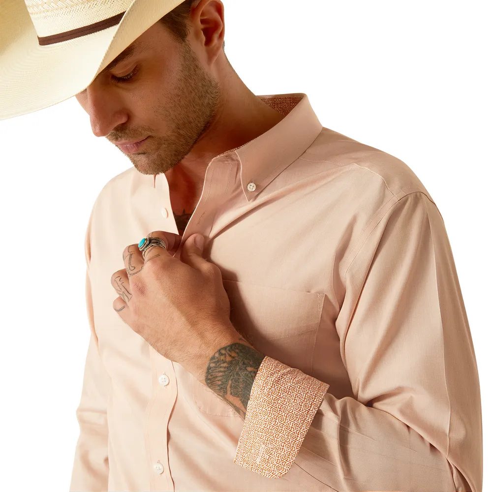 Fr Crenshaw Logo   Work Shirt - 020-Moonbeam | Ariat 10054460