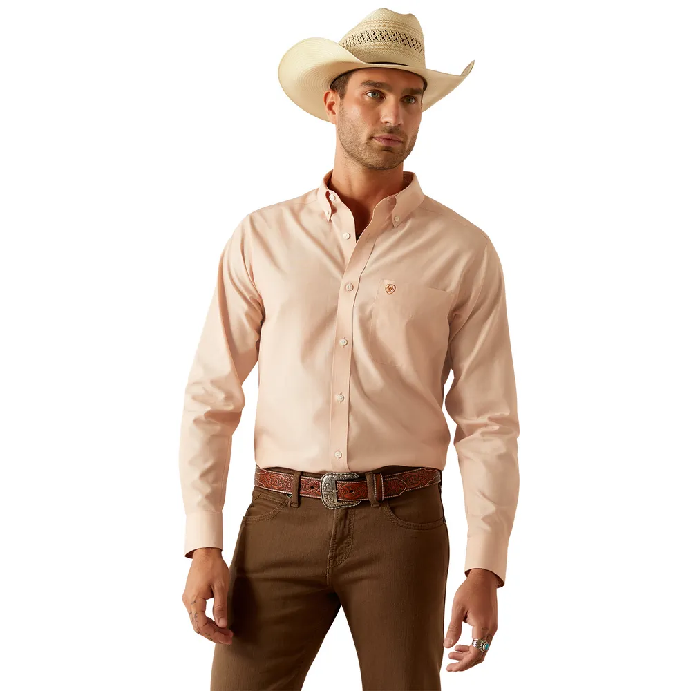 Fr Crenshaw Logo   Work Shirt - 020-Moonbeam | Ariat 10054460