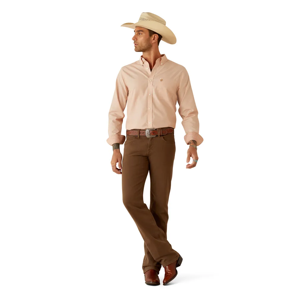 Fr Crenshaw Logo   Work Shirt - 020-Moonbeam | Ariat 10054460