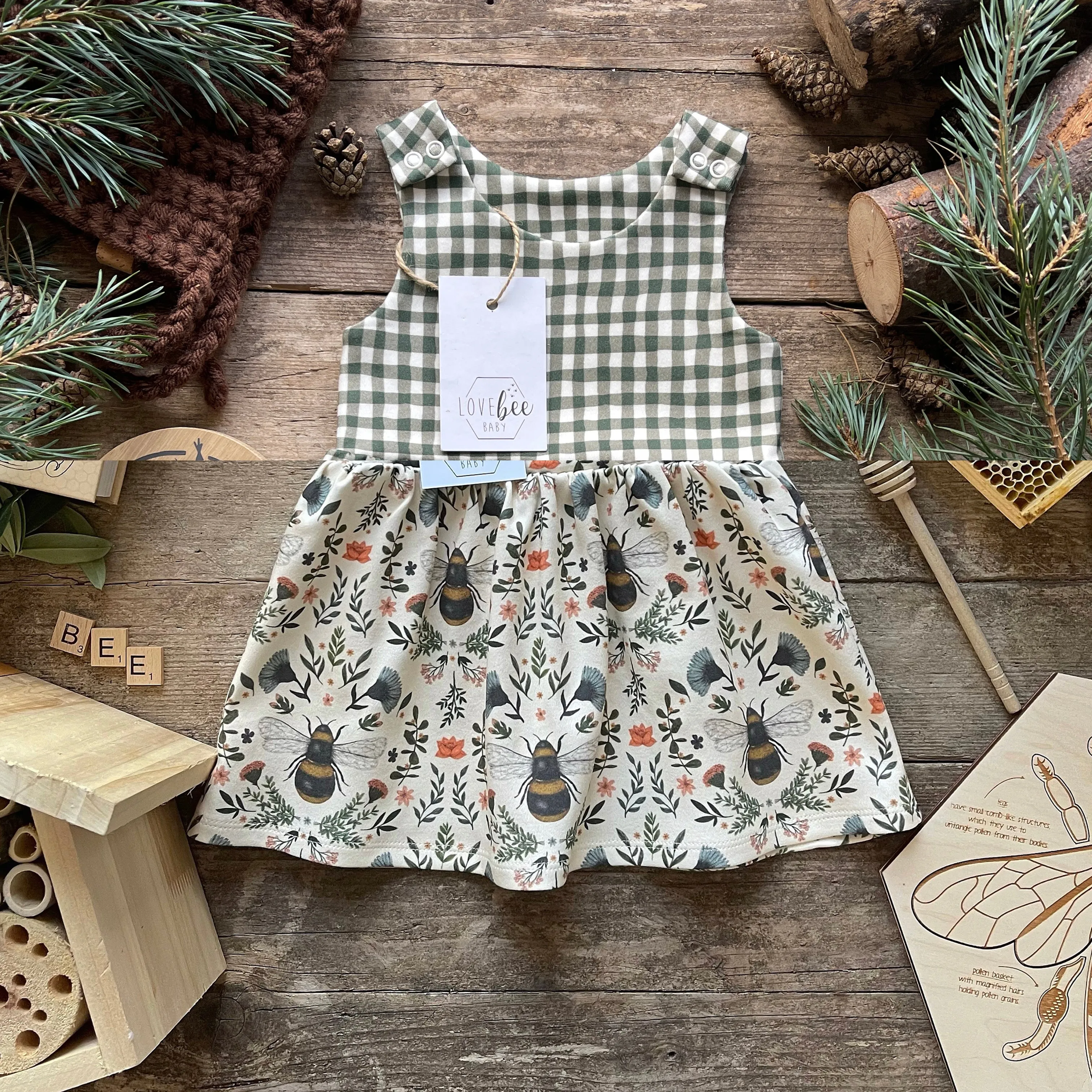 Lumberjack   Bee and Botanicals Hybrid Dress