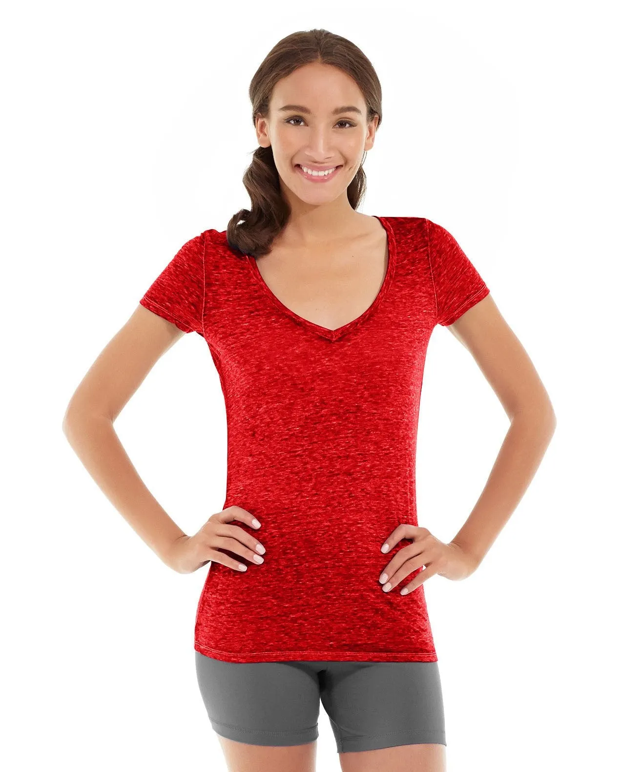 Minerva LumaTech&trade; V-Tee-S-Red