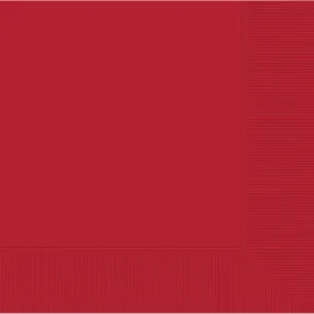 Napkins Lunch - Apple Red