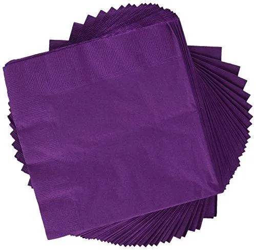 Napkins Lunch - Bright Purple