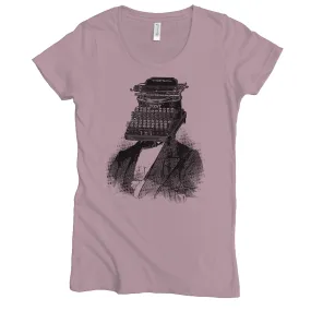 Typewriter Head Graphic Tee